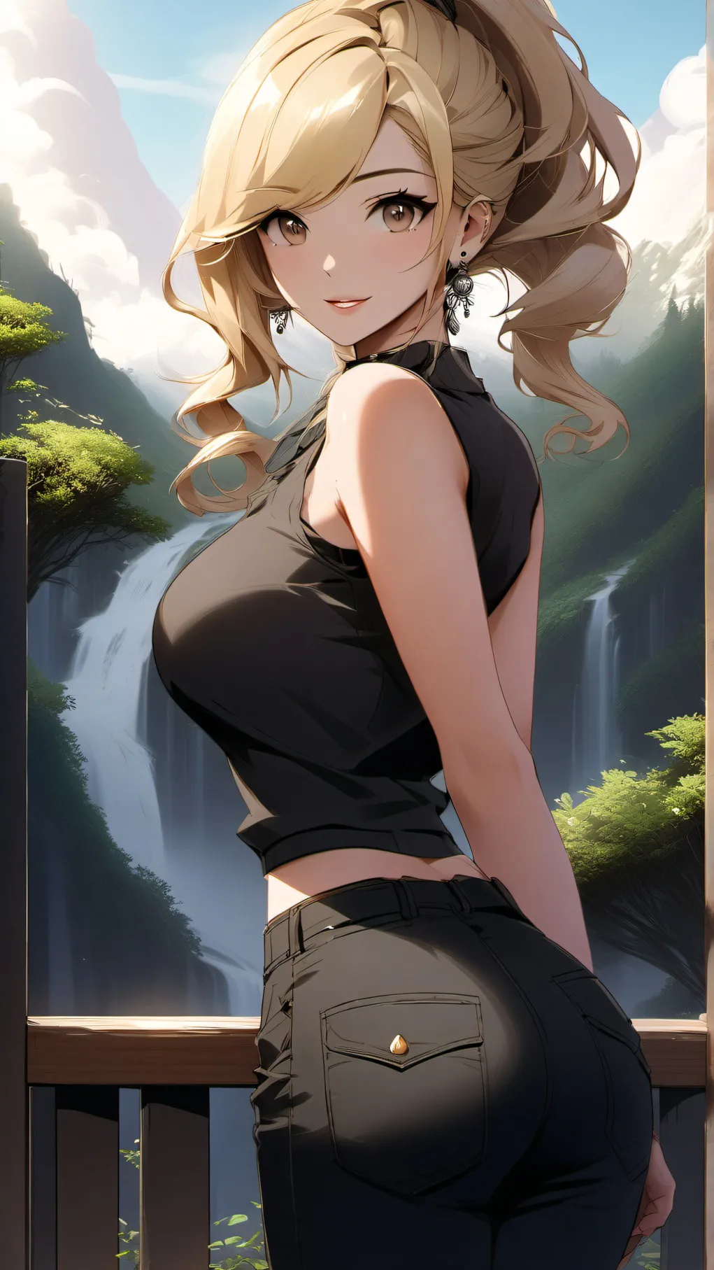 ai character: Eva Spankidoodle background