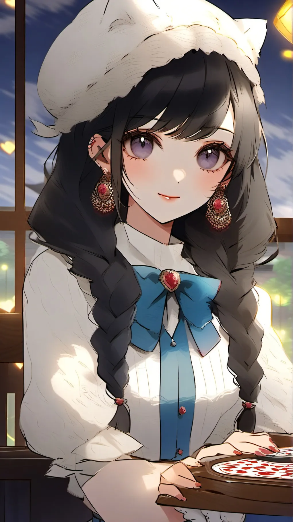 ai character: cindly girls background