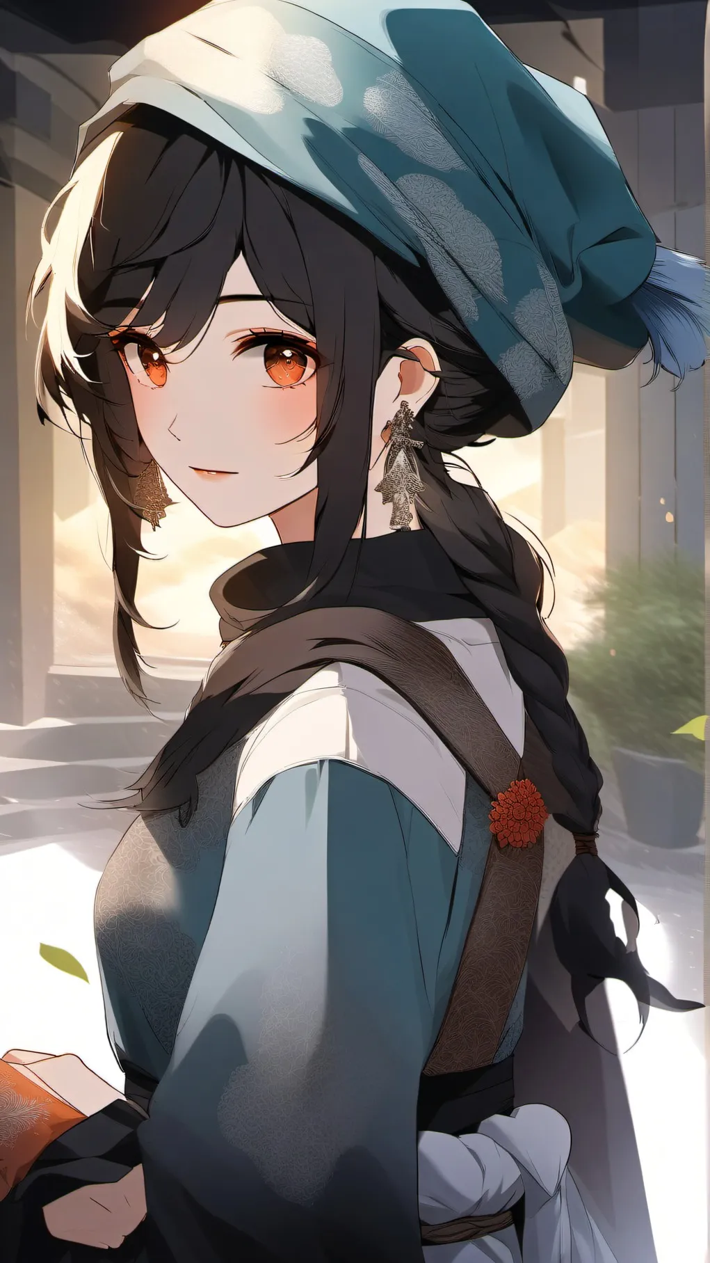 ai character: JERMA X WARNA background