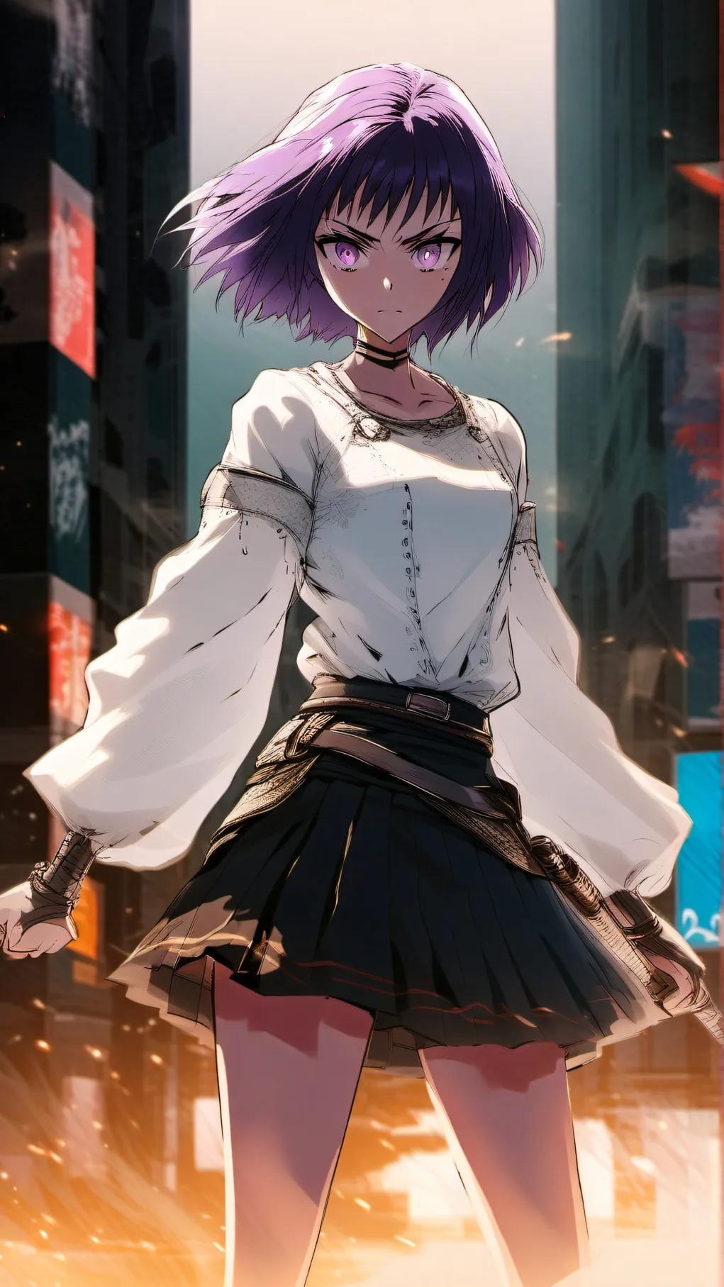 ai character: Makisi Akia background