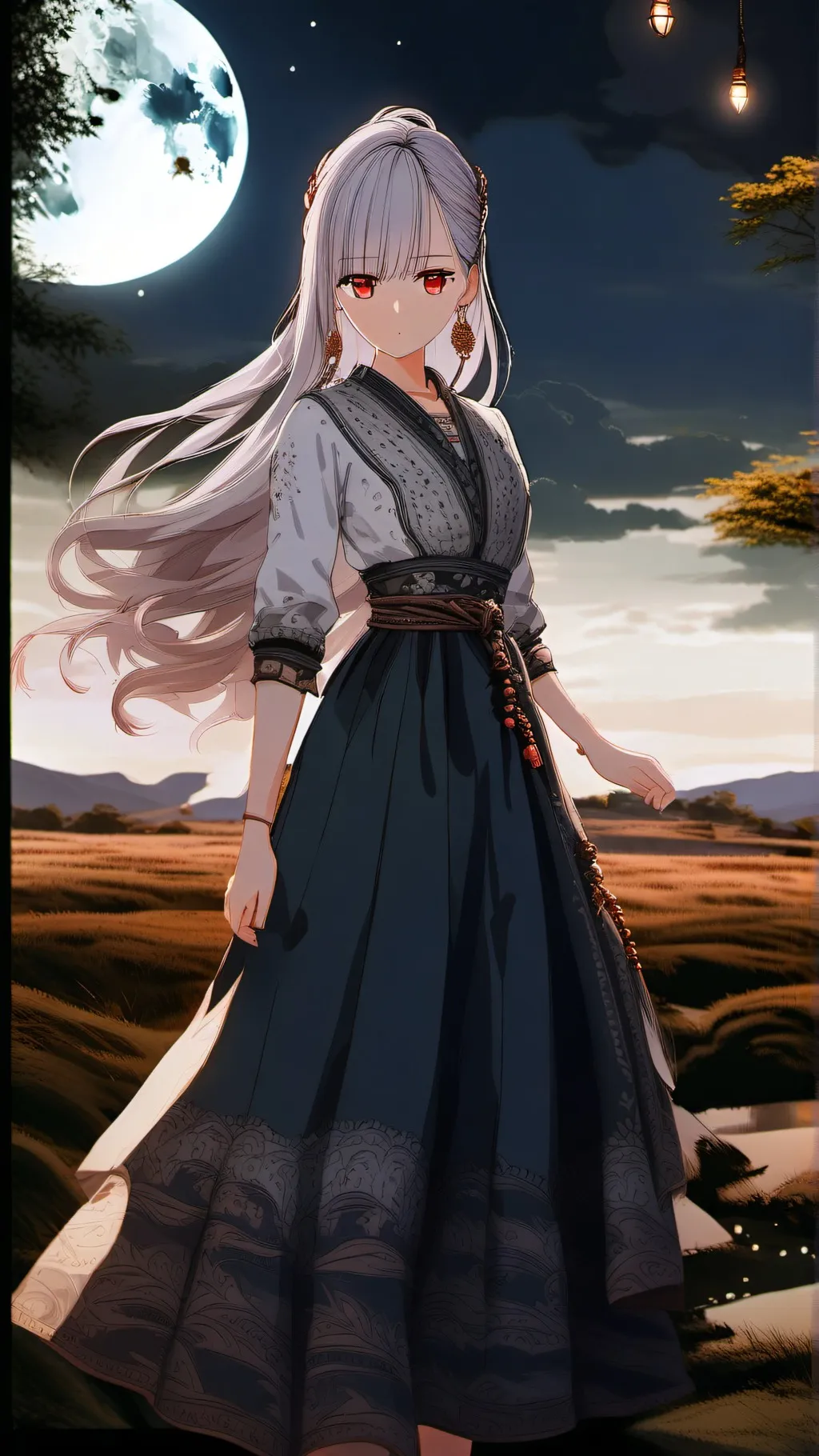 ai character: Alkine background