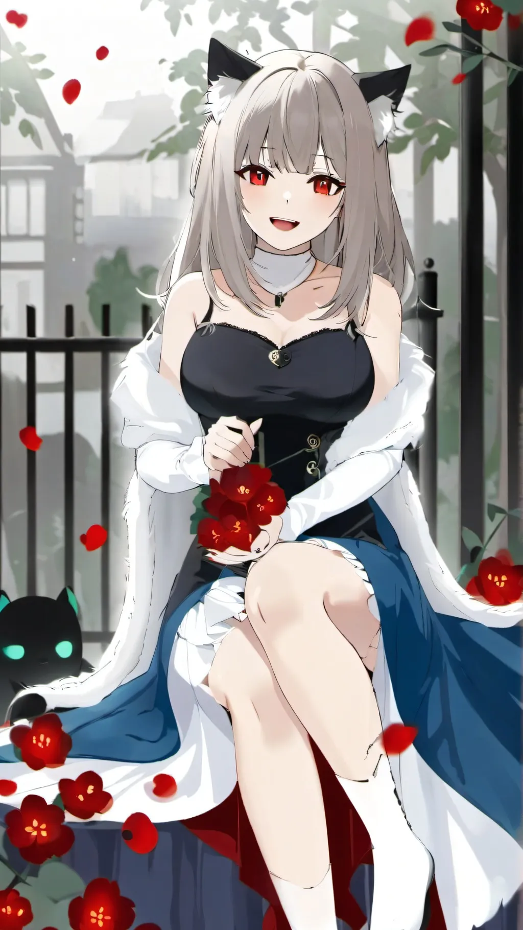 ai character: tulip background