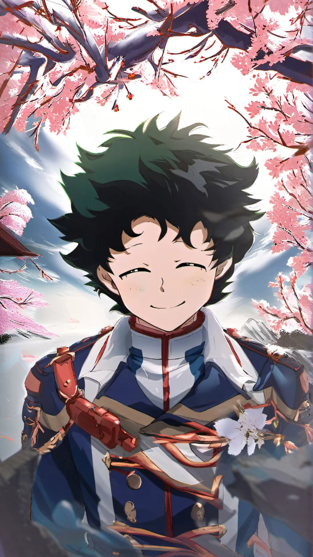 ai character: izuku midorya background