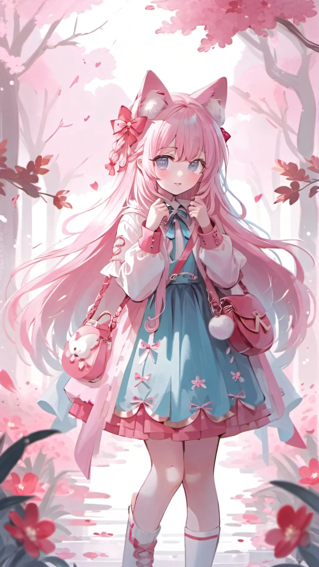 ai character: _-rose-_ background