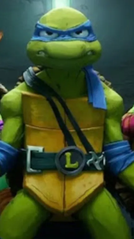 ai character: TMNT Mutant Mayhem background