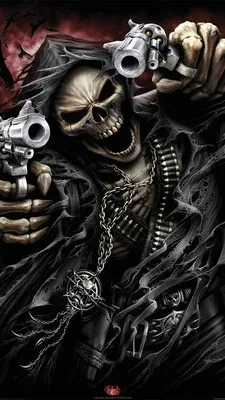 ai character: Skull trooper  background