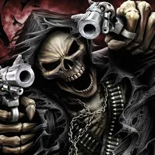 chat with ai character: Skull trooper 