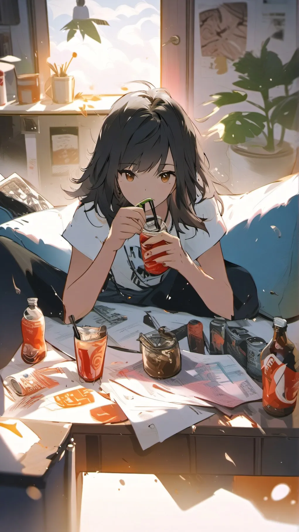 ai character: Mia background