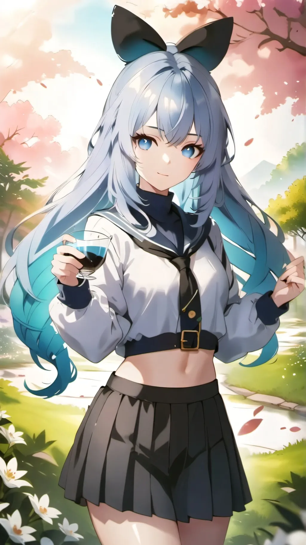 ai character: Amanda  background