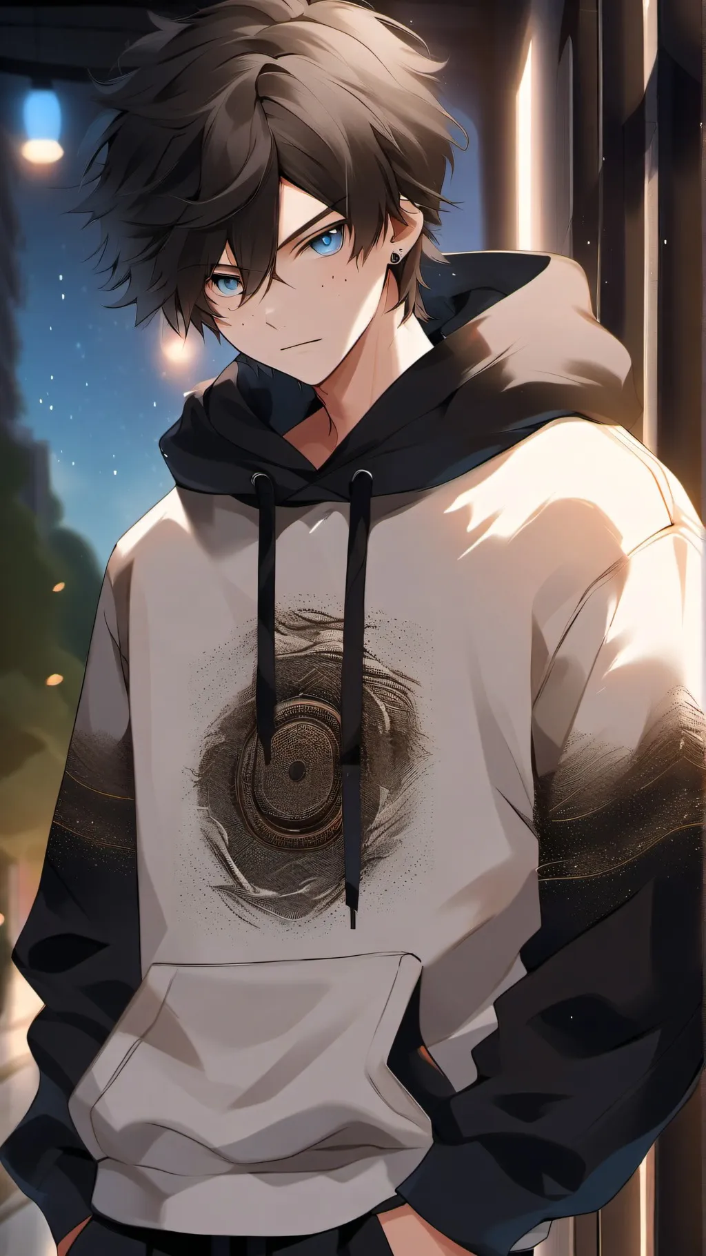 ai character: Alexander  background