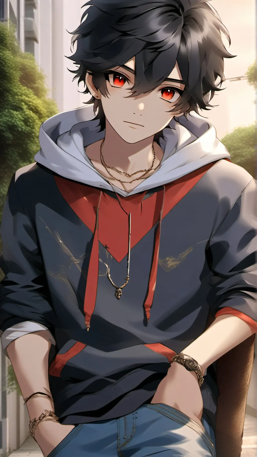 ai character: kai background