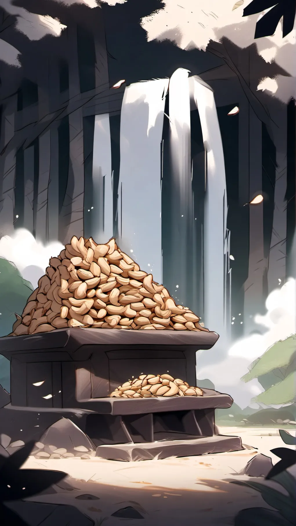 ai character: peanut  background