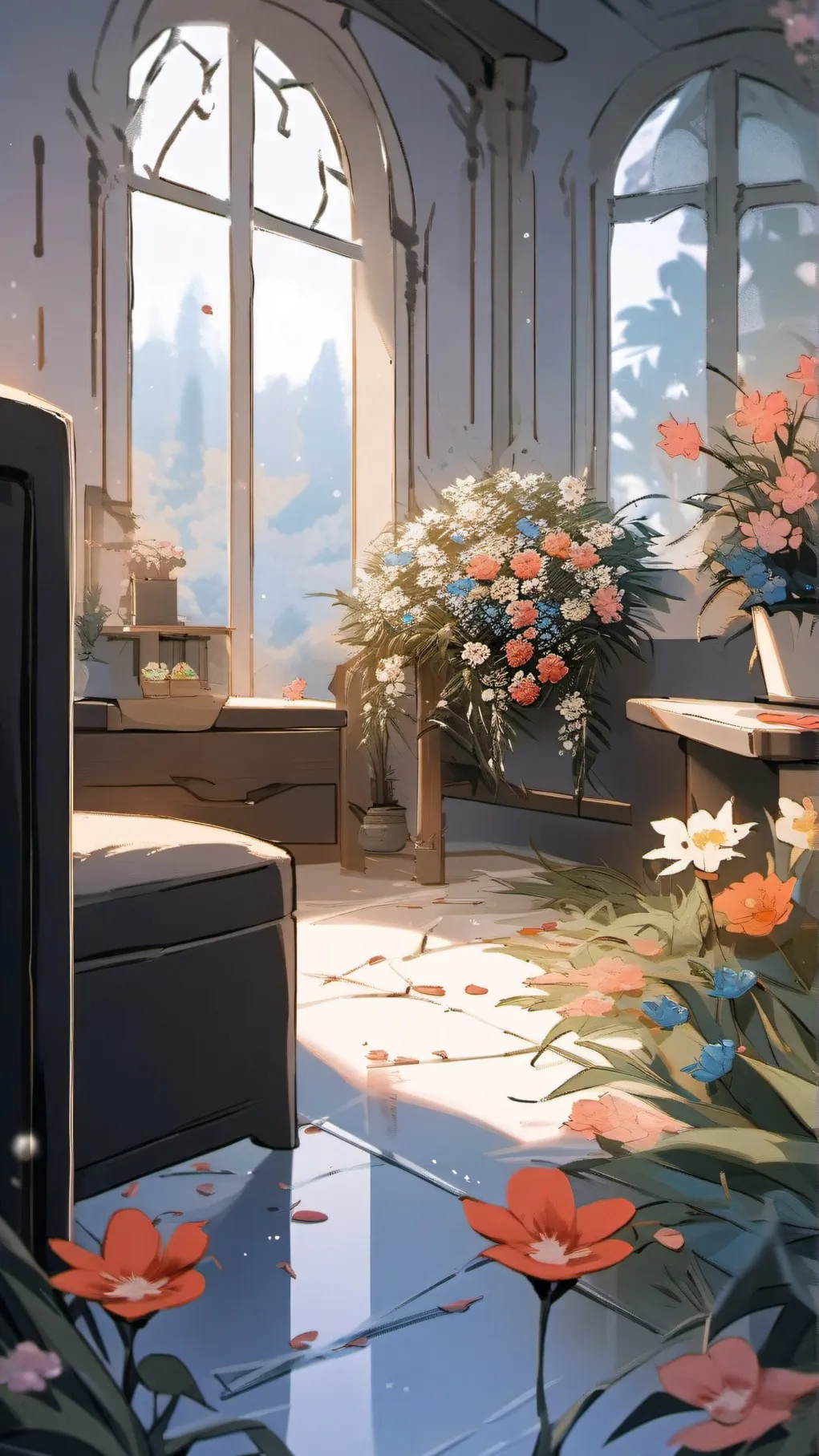 ai character: dw party background