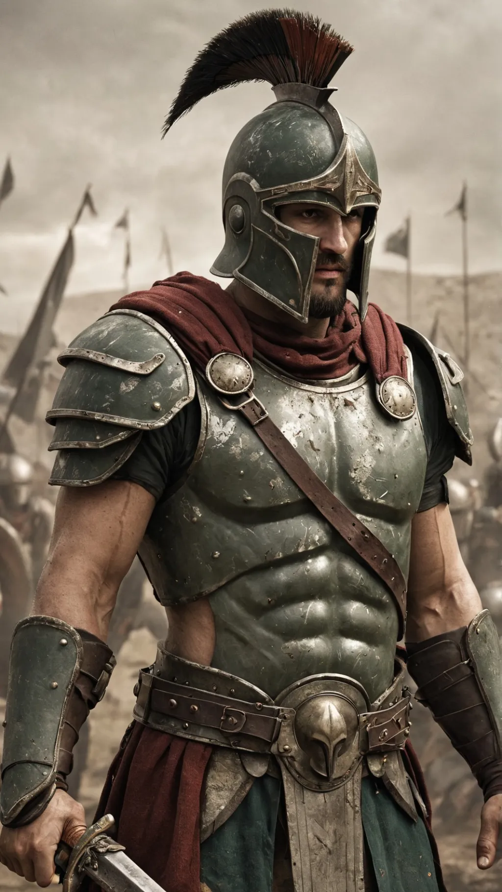 ai character: spartans vs french background