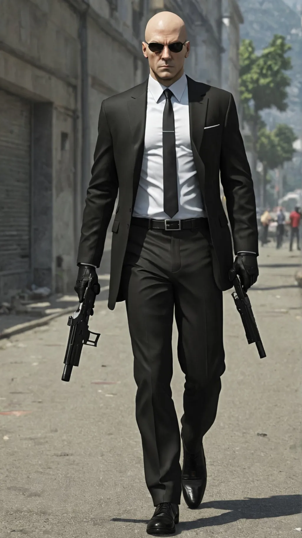 ai character: hitman background