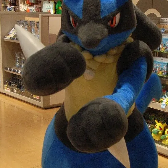 chat with ai character: Lucario (Aura)