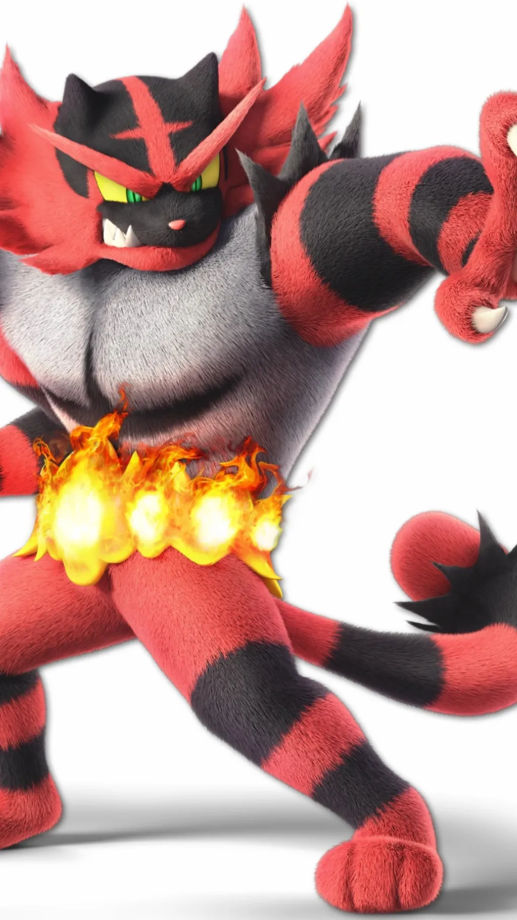 ai character: Incineroar (SSBU) background