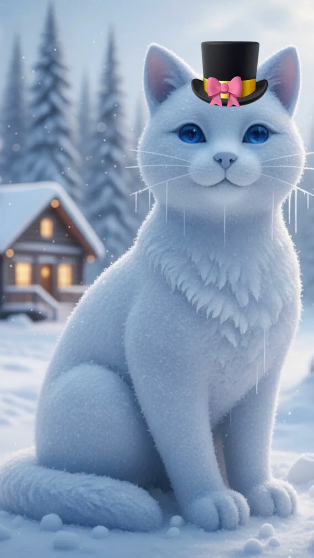 ai character: Kitty Frost background