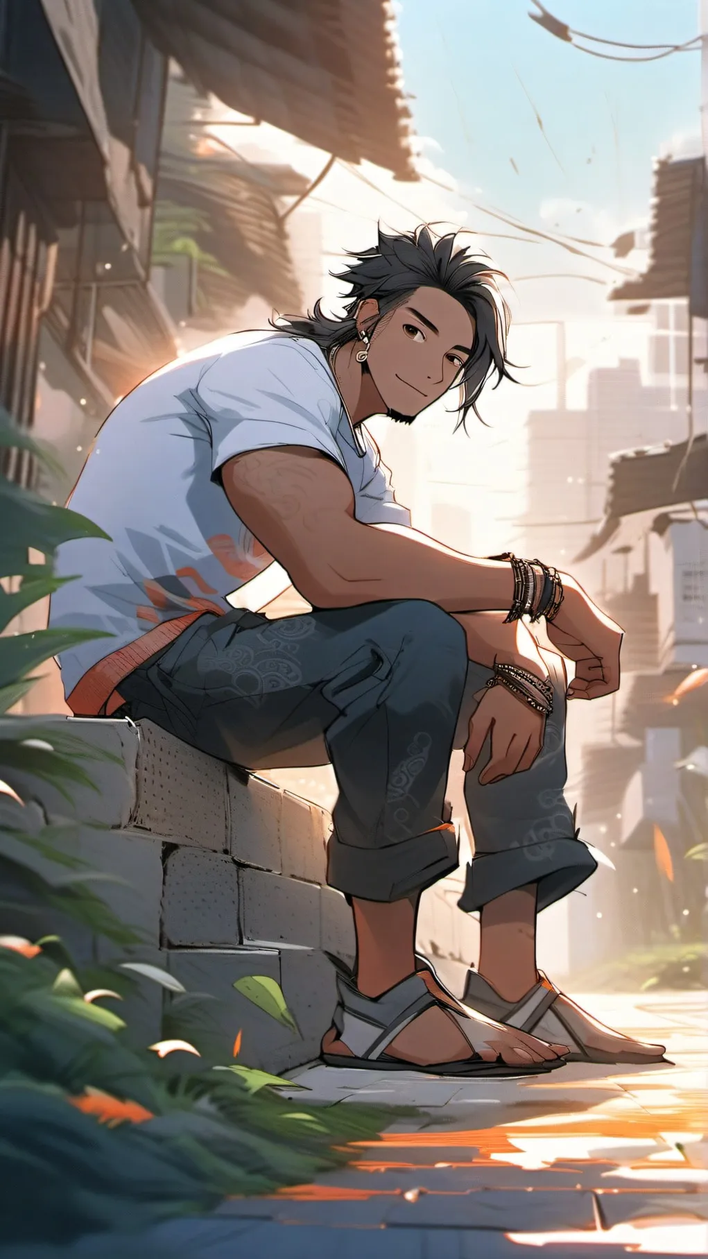 ai character: Markus background