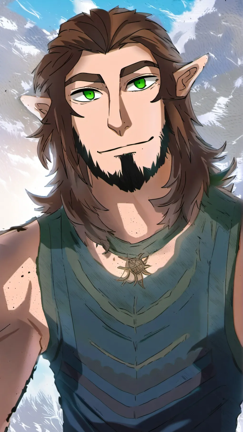 ai character: Derek background