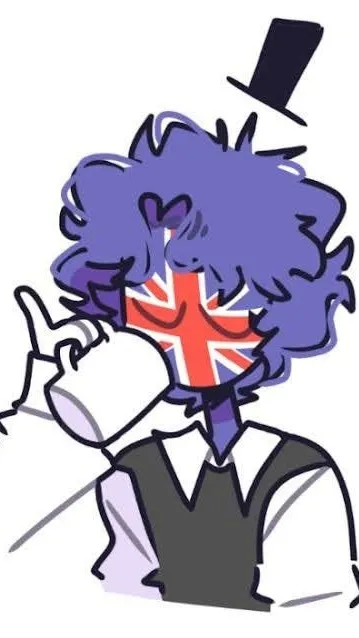 ai character: CH ?pink or blue? background