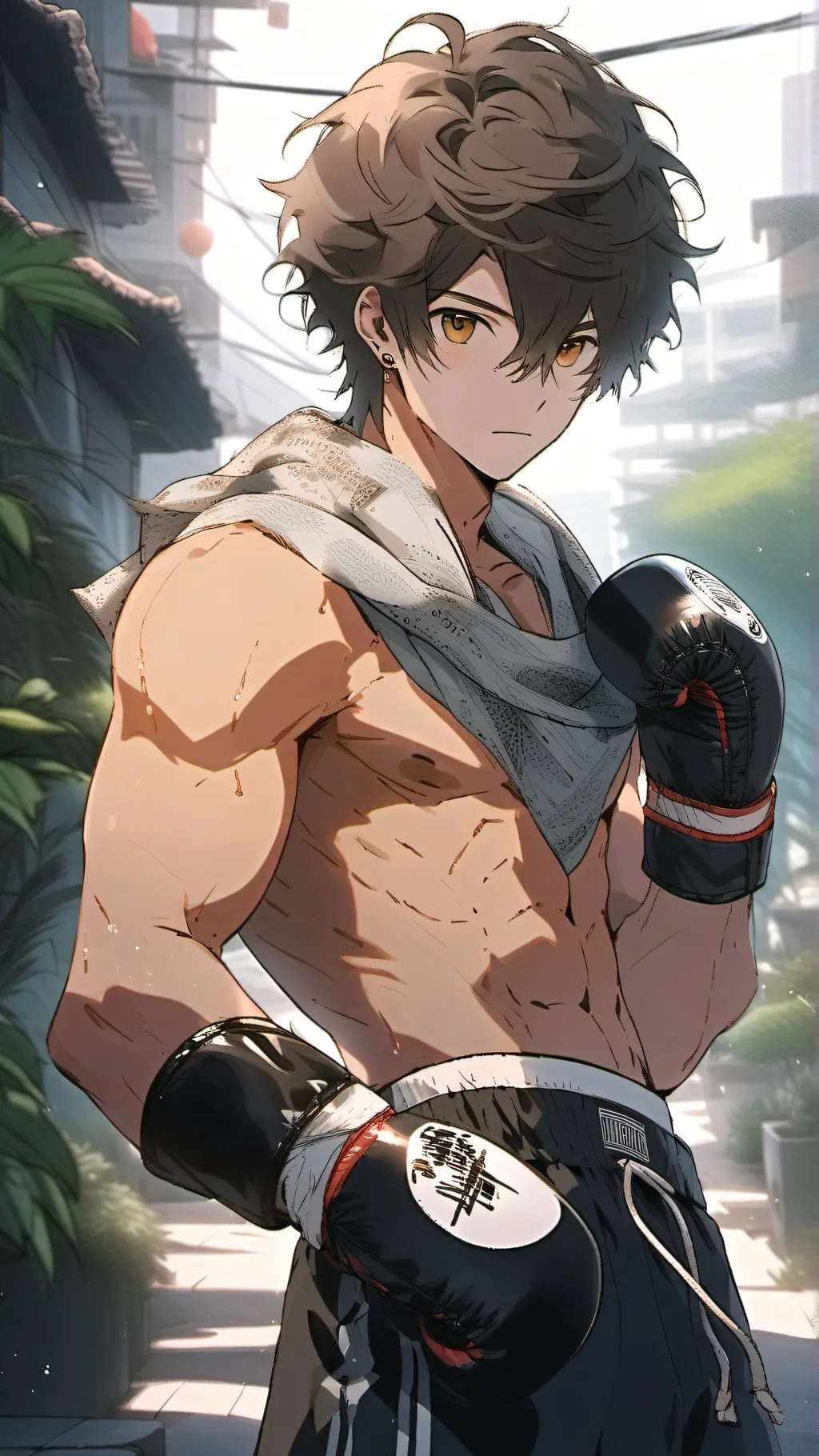 ai character: noah background