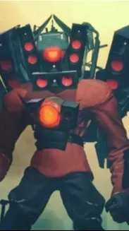 ai character: titan speaker man background