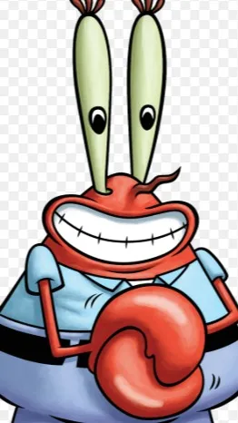 ai character: mr'crabs background