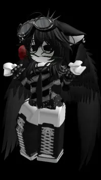 ai character: catgirl background