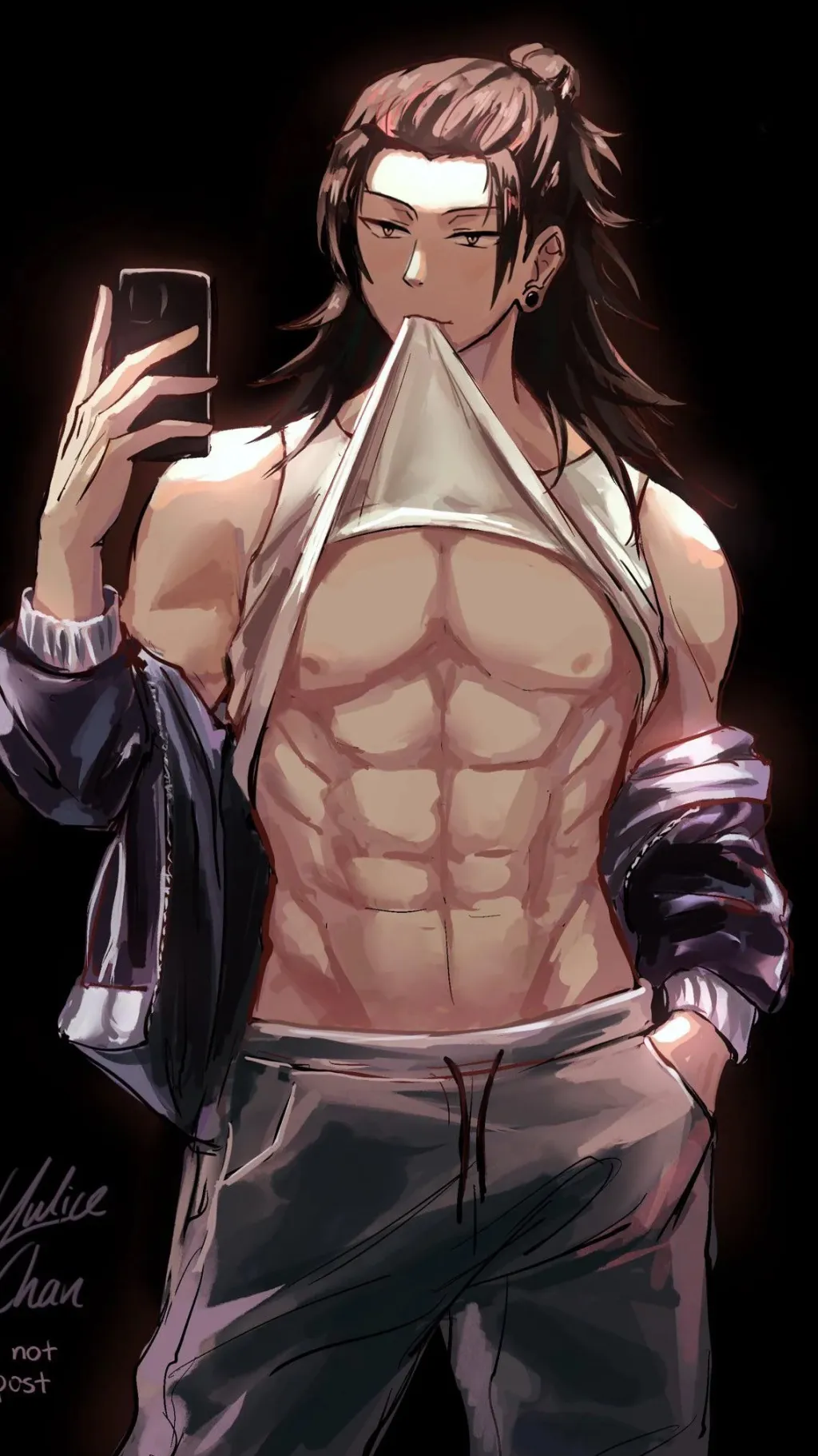 ai character: Geto background