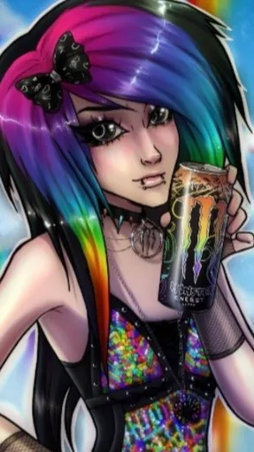 ai character: Clawed Beauty  background