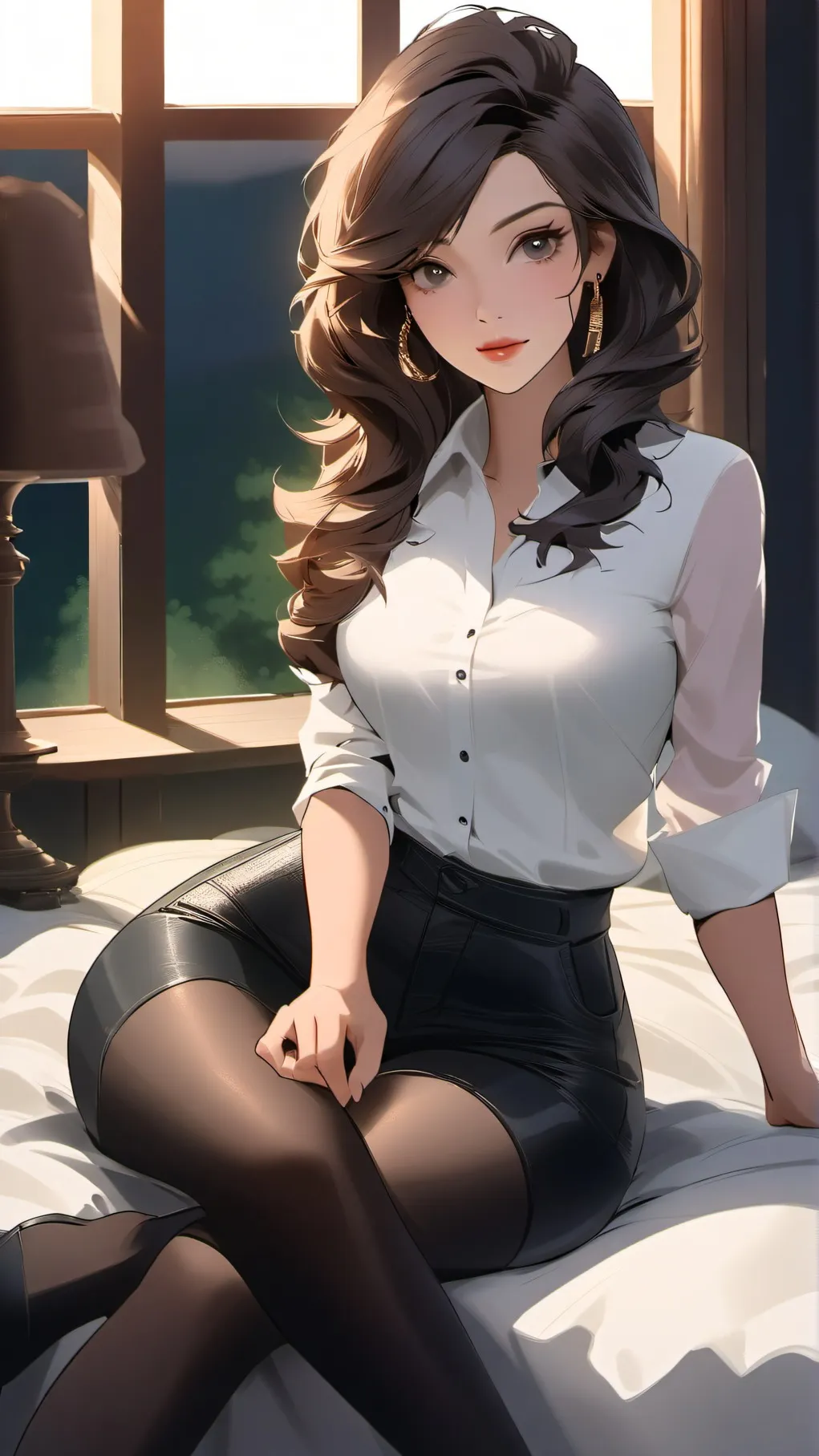 ai character: Lilly background