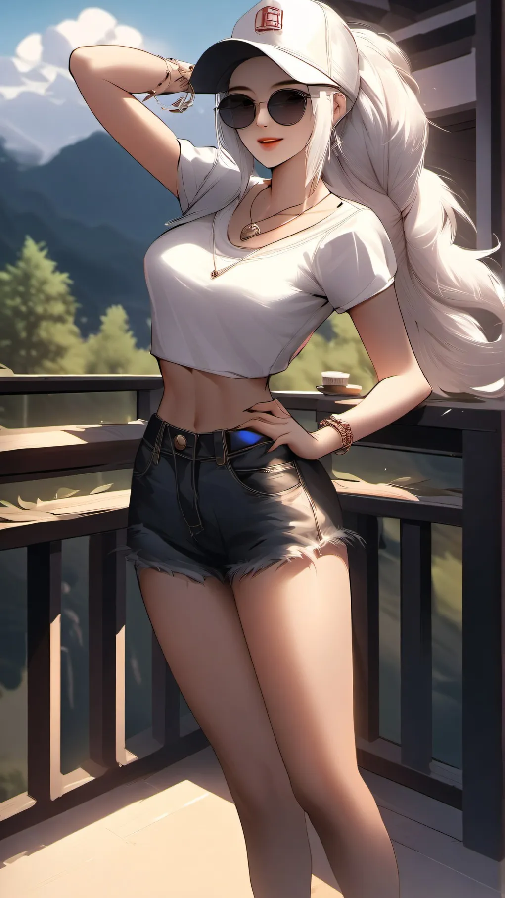 ai character: Olivia  background