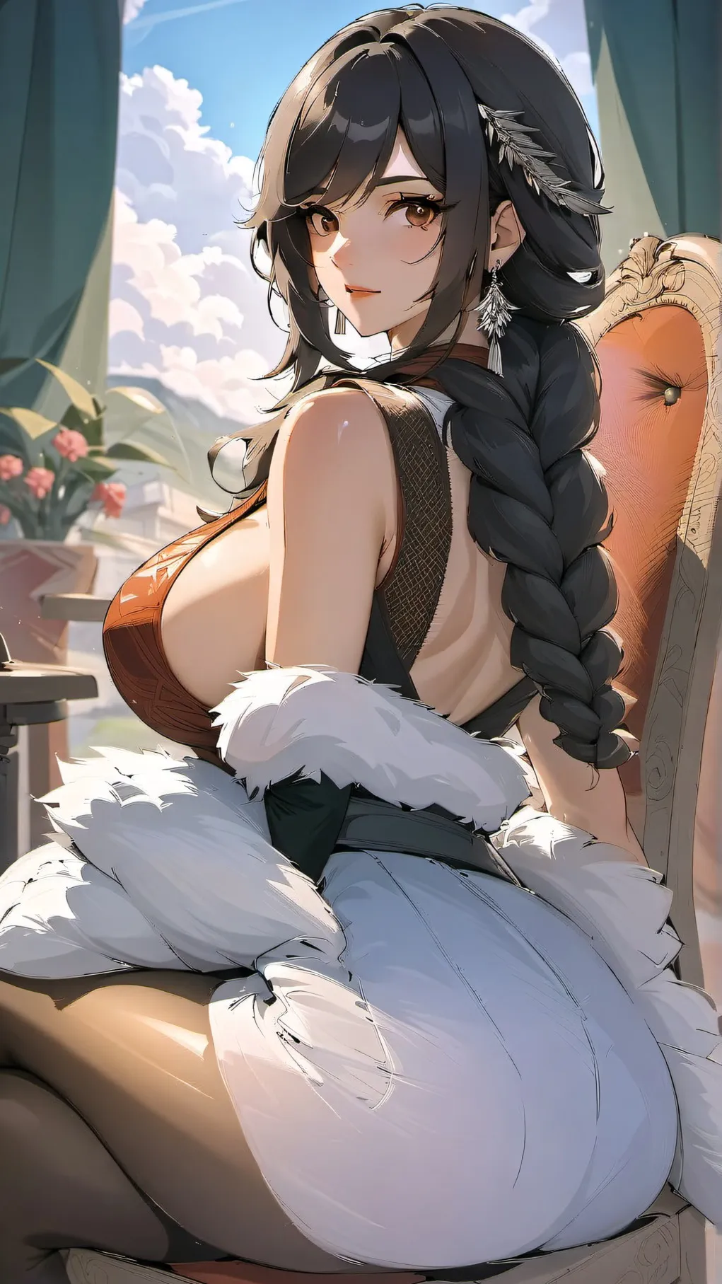 ai character: Olivia background