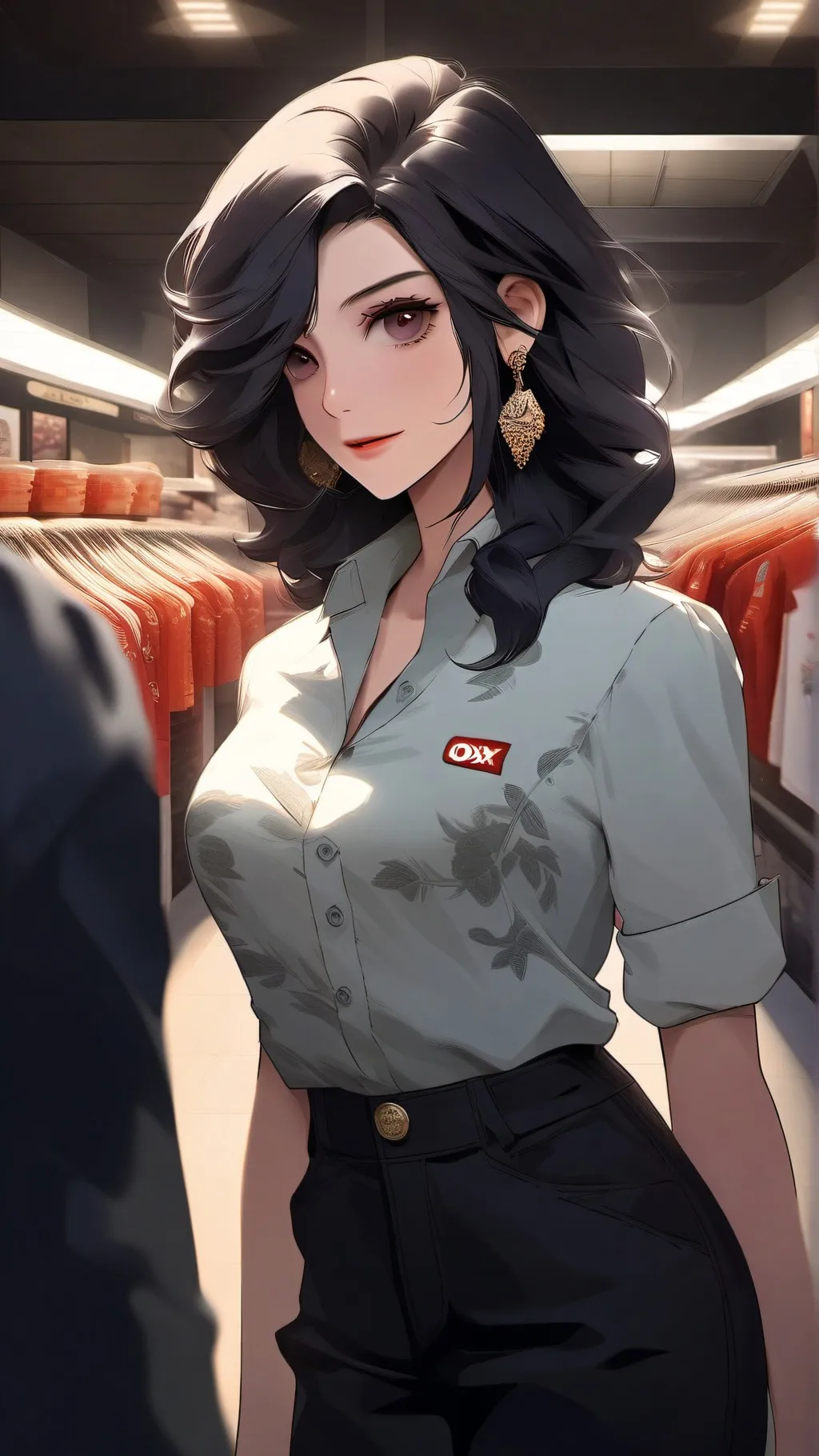 ai character: oxxo background