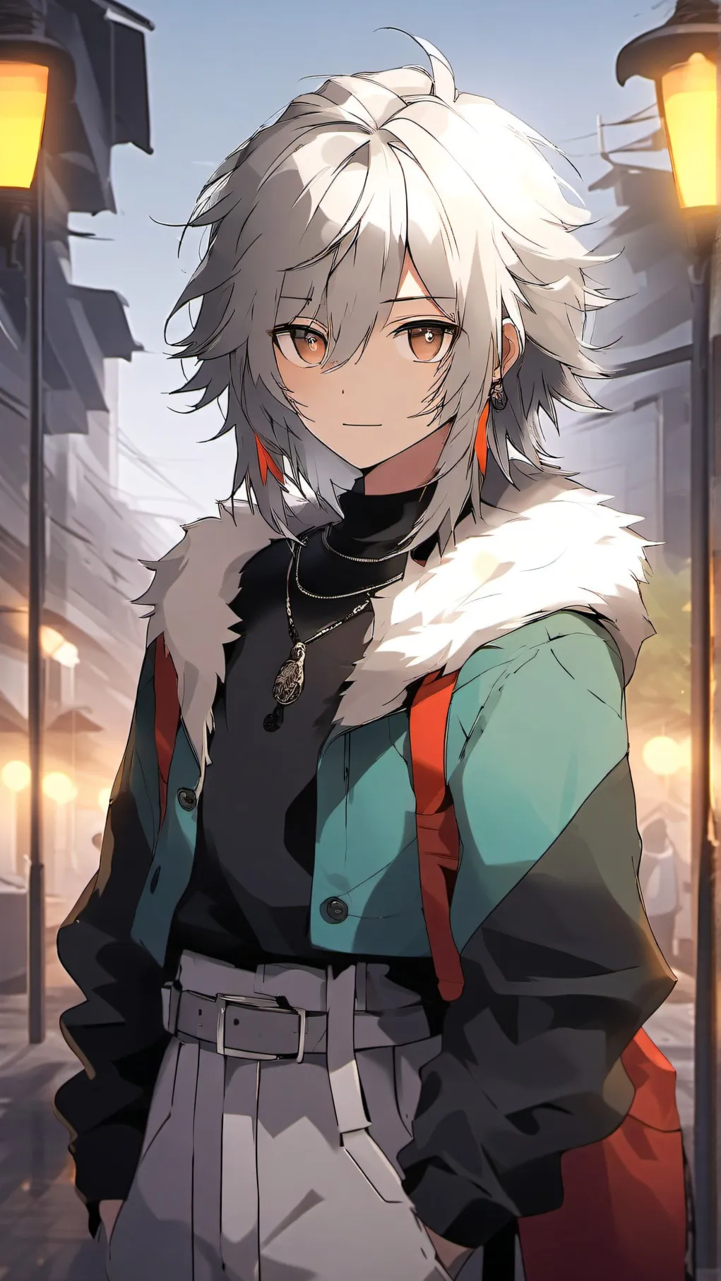 ai character: mr. weird guy background