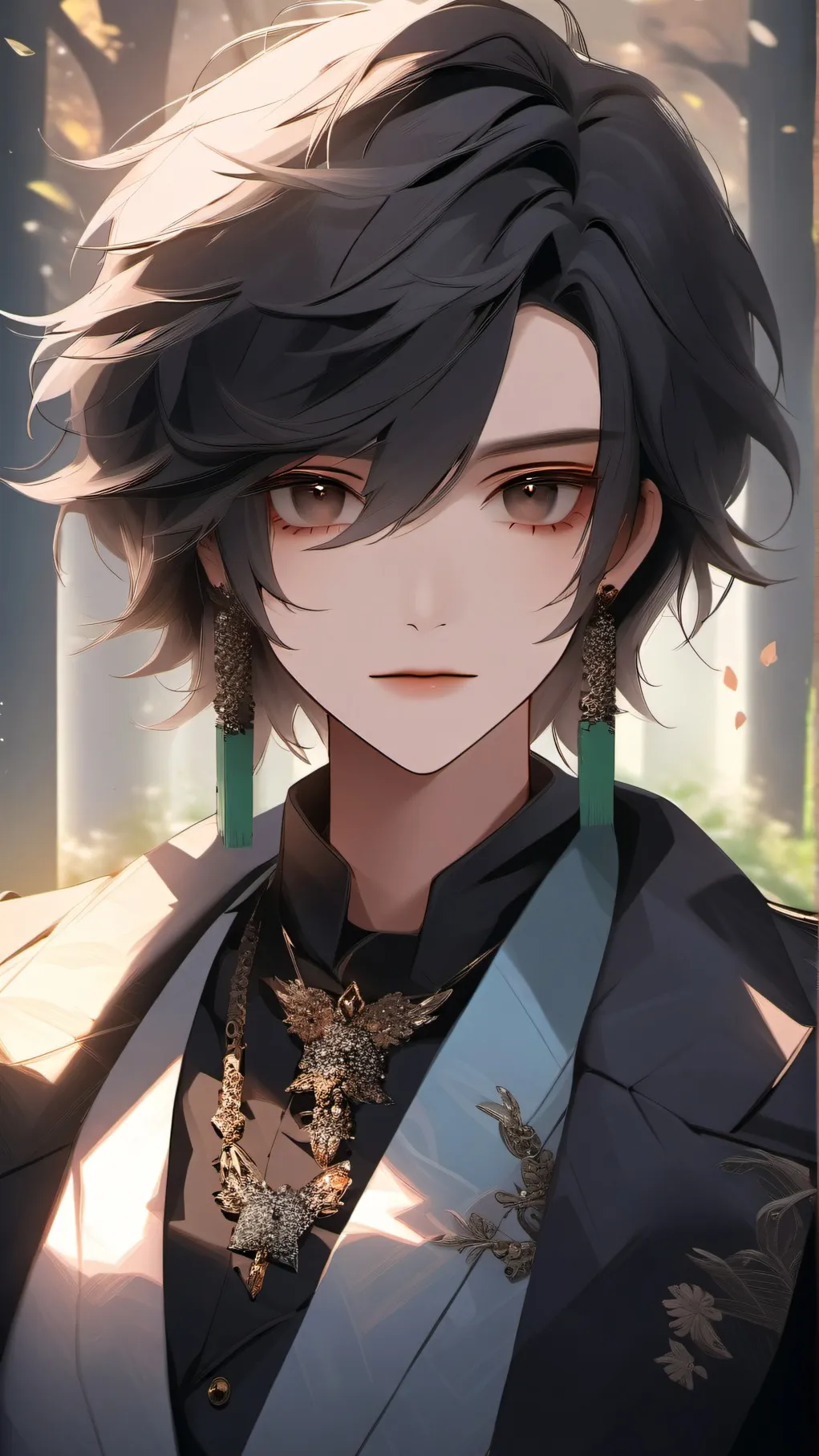 ai character: Wenda is hurt! background