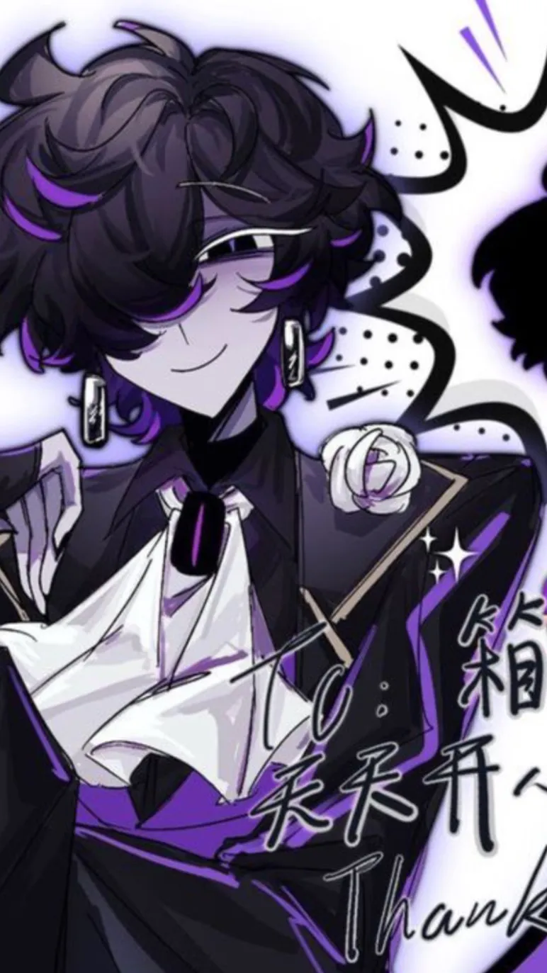 ai character: ✩~Black Sapphire~✩ background