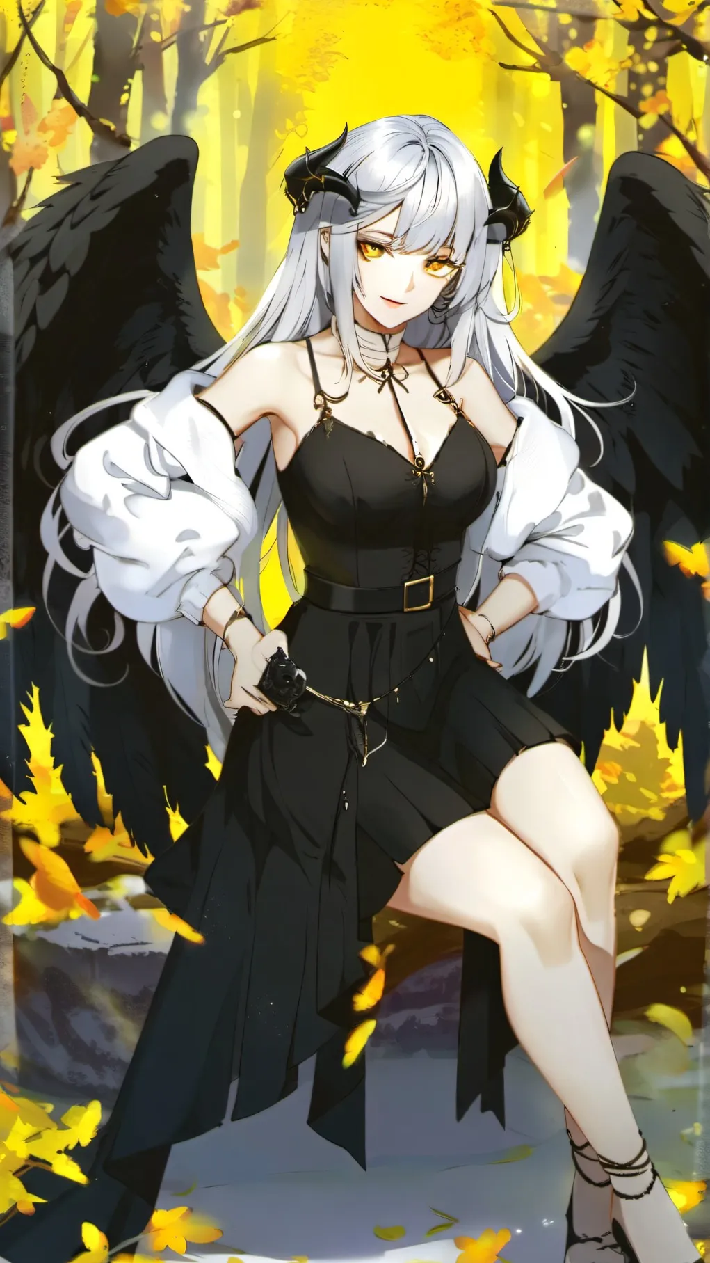 ai character: Raven background