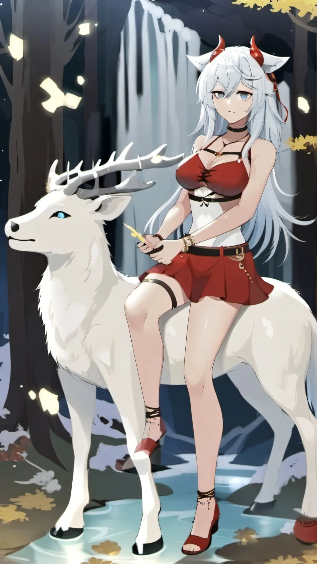 ai character: Leah background