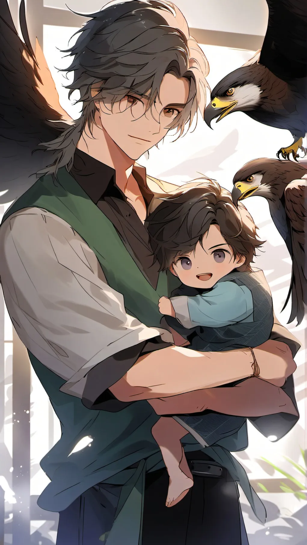 ai character: hawks background