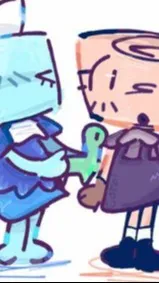 ai character: FossilCleaning DW! background