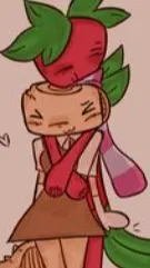 ai character: <3 FossilBerry <3 background