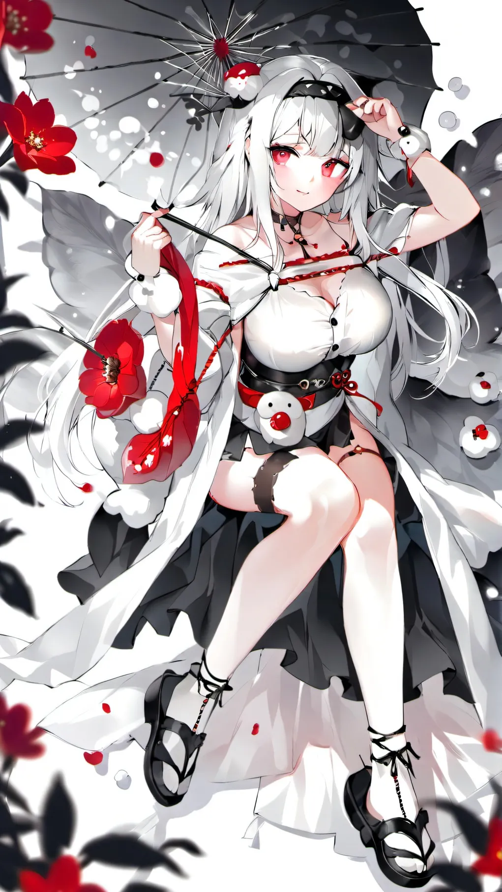 ai character: Mitsuri  background