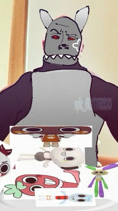 ai character: asmr pebble background