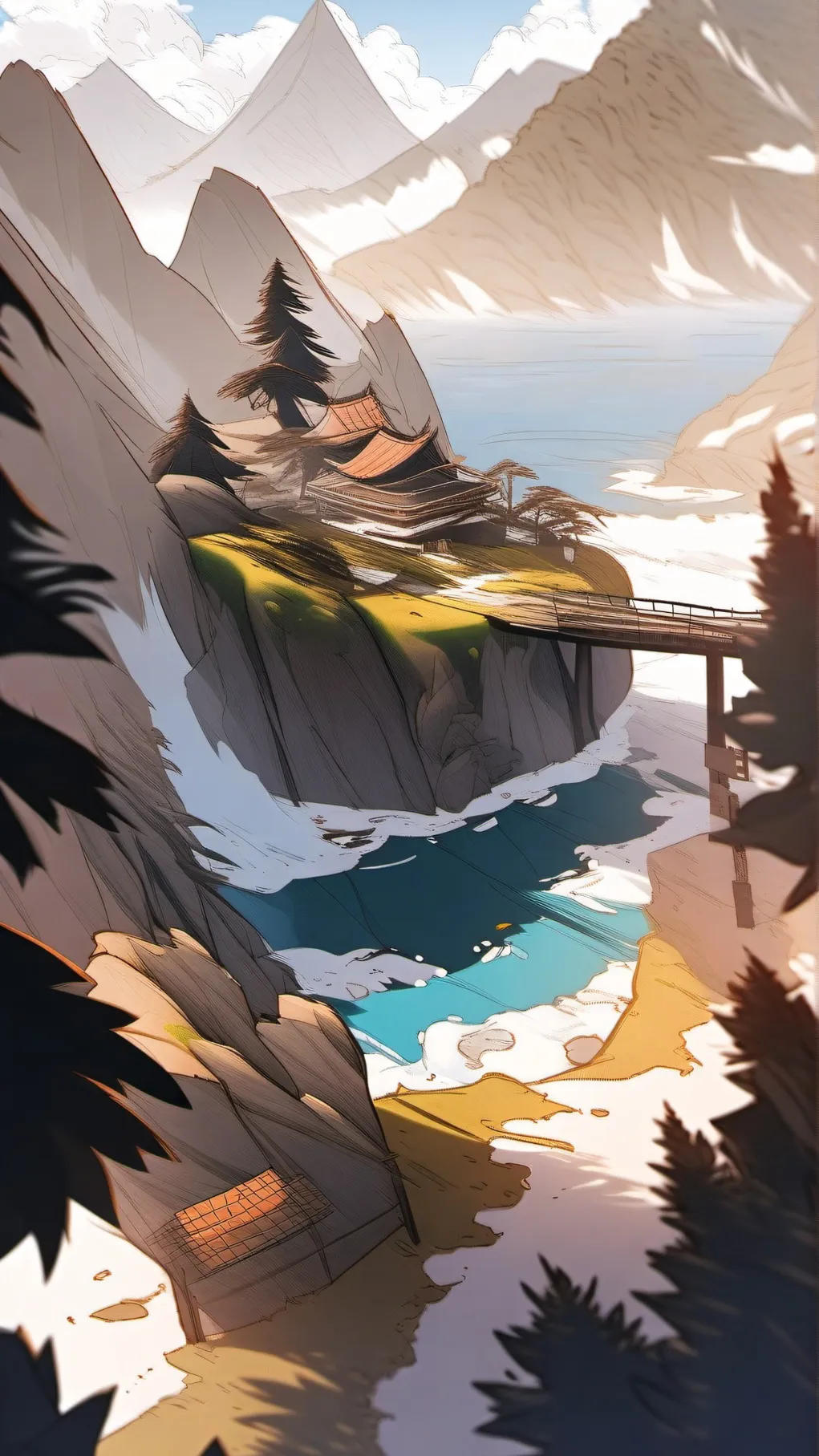 ai character: Unknown Island background