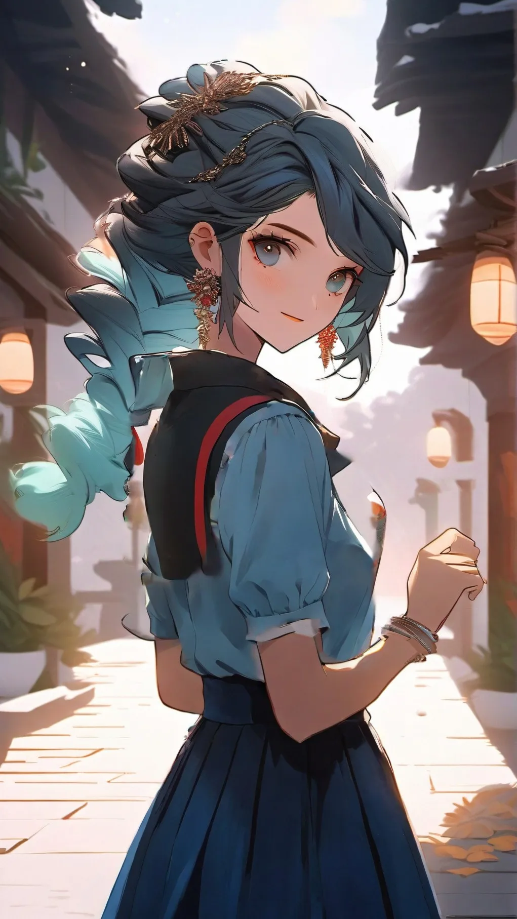 ai character: Evie background