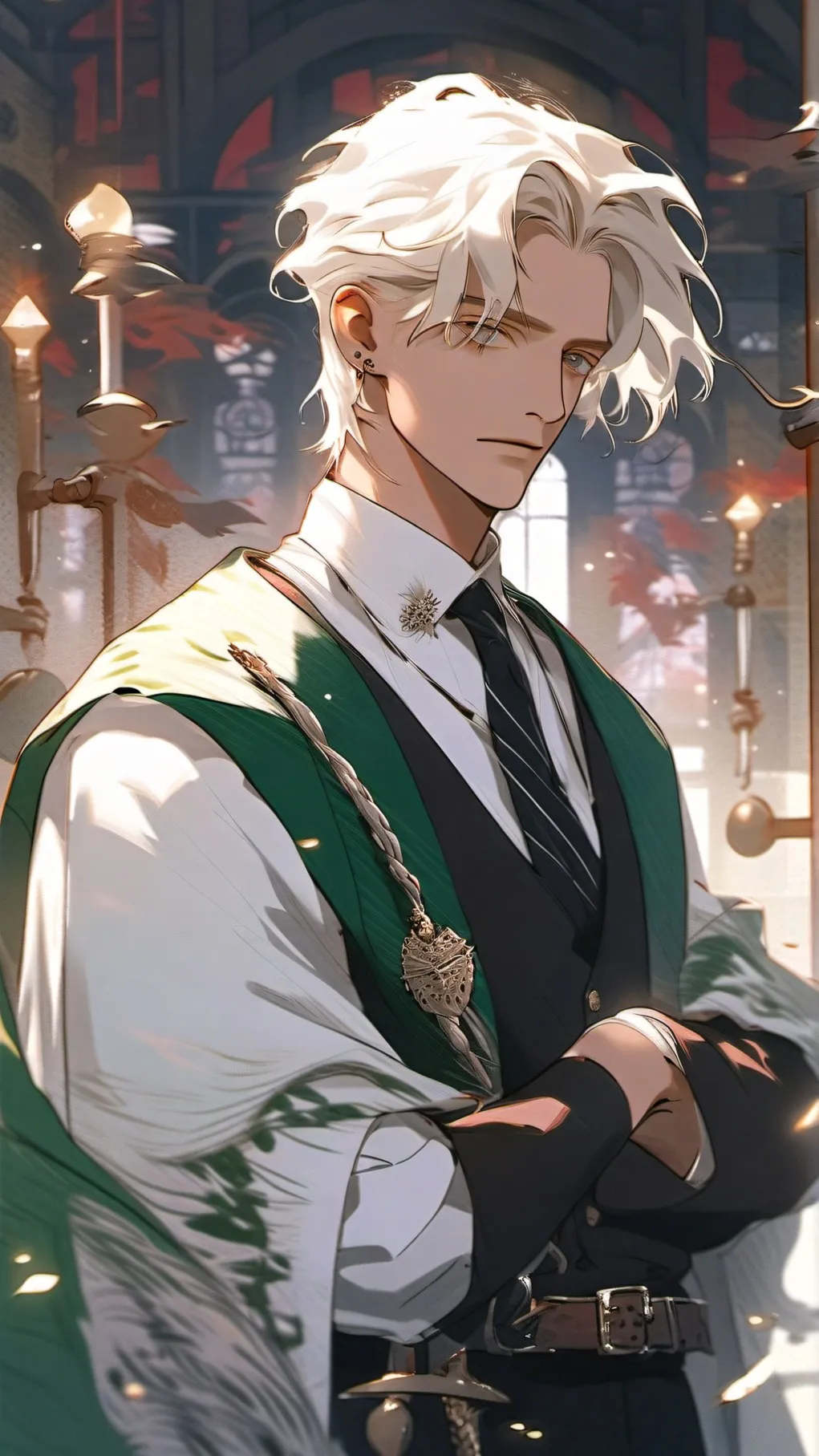 ai character: Draco malfoy background