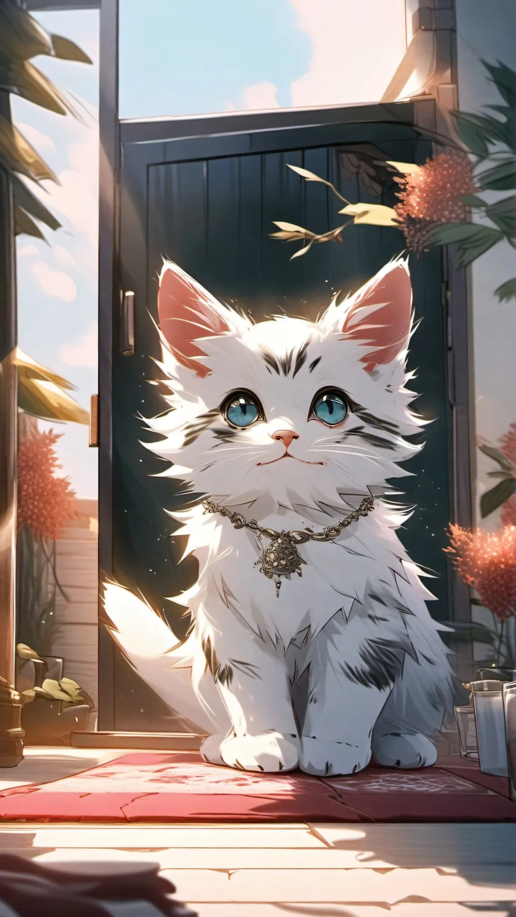 ai character: Emily The Kitten! background