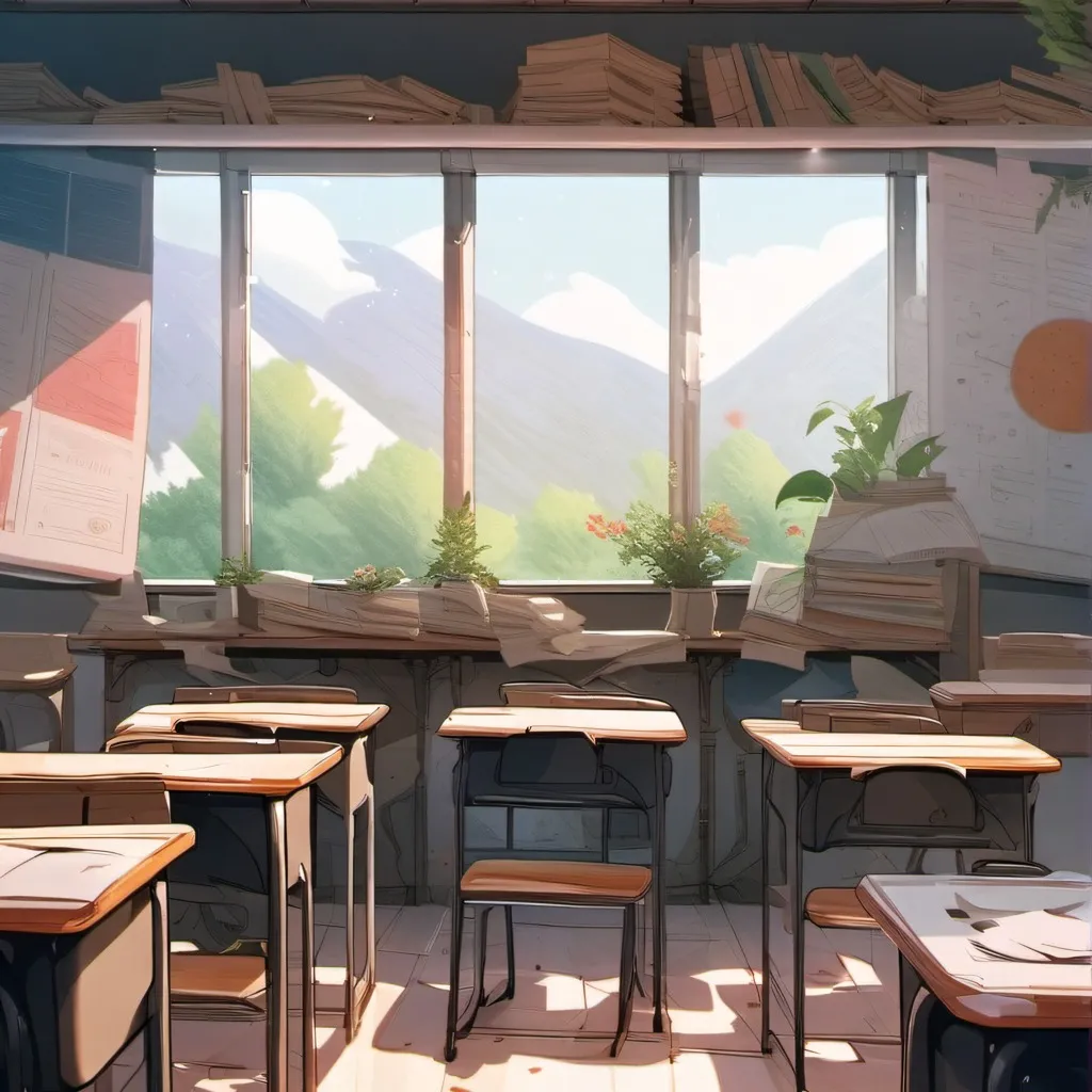 chat with ai character: (Your new class?)